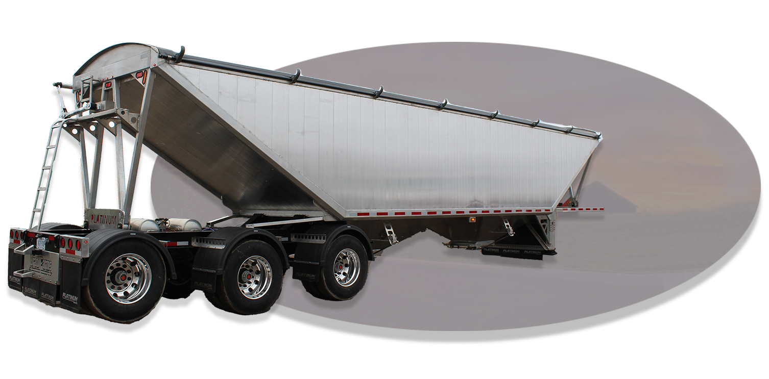 Aluminum Hopper Trailer - Platinum