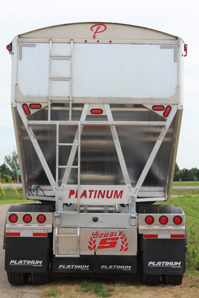 Platinum 7 Axle B Train Aluminum Hopper Trailer - Platinum