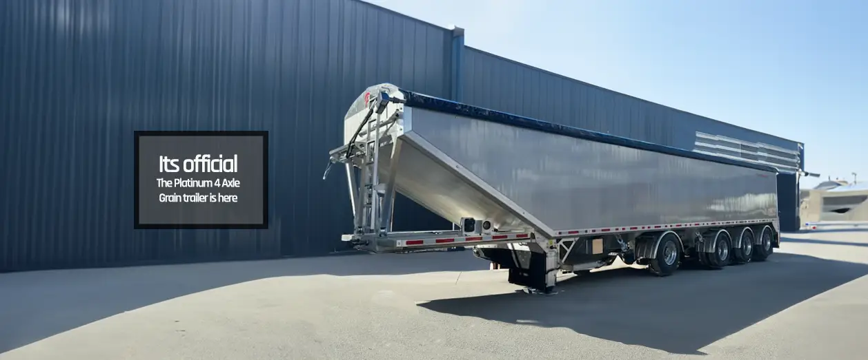 Platinum trailers 4 Axle grain Trailer