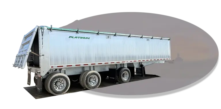 Platinum's Tri-axle dump trailer